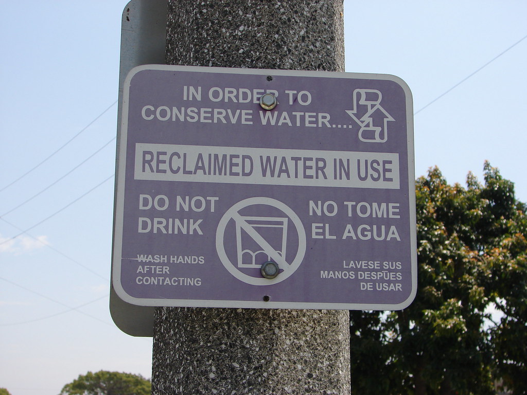 Reclaimed Water In Use
