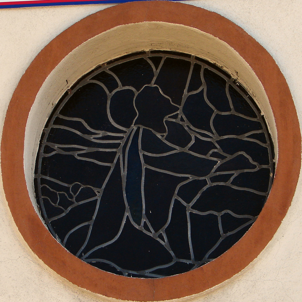Stained Glass Jesus Squircle
