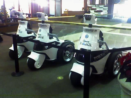 Police scooters