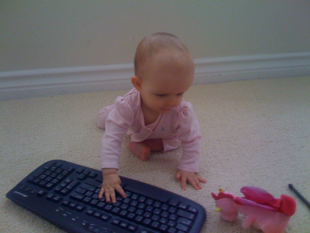 Cuddly toy or keyboard?